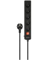  Pagarinātājs Savio Surge Protection Power Strip 5 sockets 5m 