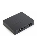  Gembird HDMI Splitter Male - 2 x HDMI Female Black 