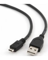  Kabelis Gembird USB Male - MicroUSB Male 1.8m Black 