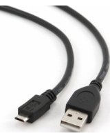  Kabelis Gembird USB Male - MicroUSB Male 3m Black 