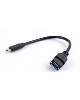  Gembird OTG USB Type C Male - USB Female 0.2m Black USB 3.0 