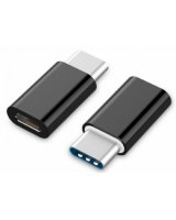  Gembird OTG USB Type C Male - MicroUSB Female Black 