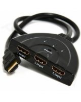  Gembird Switch HDMI Male - HDMI Female Black 