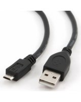  Kabelis Gembird USB Male - MicroUSB Male 1m Black 