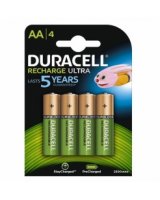  Duracell HR6 AA 2500mAh Recharge Ultra 4 Pack 