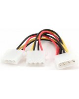  Kabelis Gembird 4pin molex * 2 4pin molex power 