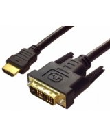  Kabelis Brackton DVI Male - HDMI Male 2m Black 