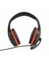  Gembird GHS-03 Gaming Black/Red 