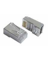  Konektors Gembird RJ45 Male 10pack Shielded modular 