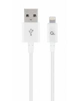  Gembird USB Male - Lightning Male 1m White 