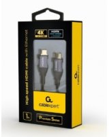  Gembird Premium Series HDMI Male - HDMI Male 1m Stylish Metal 