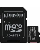 Kingston Canvas Select Plus 128GB MicroSDXC + SD Adapter 