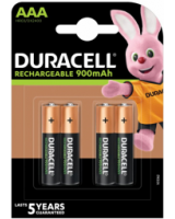  Duracell Turbo AAA Rechargeable 900mAh 4pack 