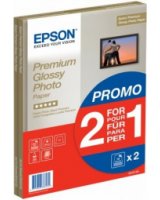  Epson Premium Glossy Photo Paper 30 sheets A4 2pack 