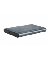  Gembird USB 3.1 2.5' enclosure with USB Type-C port Grey 