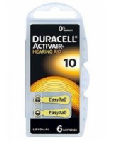  Duracell Hearing Aid 10 6pack 