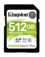  Kingston 512GB SDXC Canvas Select Plus 