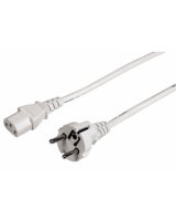  Hama Universal Mains Lead 5 m White 