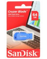  SanDisk Cruzer Blade 64GB Blue 