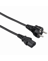  Hama Power Cord 1.5m Black 