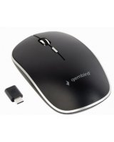  Gembird Silent Wireless Optical Type-C Mouse Black 