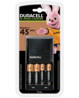  Duracell Hi-Speed Battery Charger + 2 x AA & 2 x AAA 