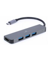  Gembird USB Type-C 2-in-1 Multi-port Adapter (Hub + HDMI) 