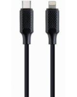  Gembird USB Type-C Male - 8-pin Male 1.5m Black 