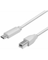  Logilink USB-C Male - USB-B Male 1m Grey 