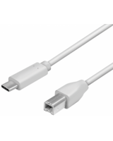  Logilink USB-C Male - USB-B Male 2m Grey 