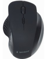  Gembird 6-button Wireless Optical Mouse Black 