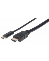  Kabelis Brackton USB Type-C Male - HDMI Male 4K 1.8m 