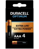  Baterijas Duracell Optimum AAA 4pack 