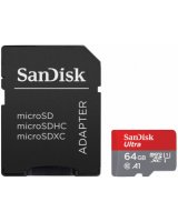  Atmiņas karte SanDisk Ultra microSD 64GB + SD Adapter 