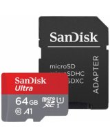  Atmiņas karte Sandisk Ultra microSDXC 64GB + Adapter 