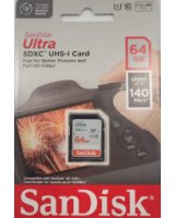  Atmiņas karte Sandisk Ultra SDXC 64GB 