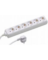  Pagarinātājs Belight Extension Cord with 6 sockets Earthed 5m 