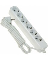  Pagarinātājs Belight Extension Cord with 6 sockets Earthed 1.5m 