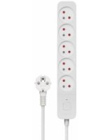  Pagarinātājs Savio Power strip 5 Sockets 5m 