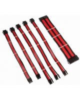  PSU Kabeļu Pagarinātāji Kolink Core 6 Cables Black / Red 