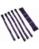 PSU Kabeļu Pagarinātāji Kolink Core 6 Cables Black / Titan Purple 