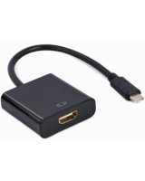  Adapteris Gembird USB Type-C Male - HDMI Female 4K@60Hz 15cm Black 