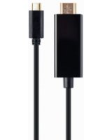  Kabelis Gembird USB Type-C Male - HDMI Male 4K@60Hz 2m Black 