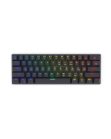  Klaviatūra Savio 60% Mechanical keyboard BLACKOUT BLUE Outemu 