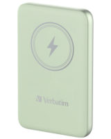  Enerģijas krātuve Verbatim Charge n Go 10000mAh Magnetic Wireless Charge Green 20W 