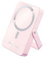  Enerģijas krātuve Verbatim Charge n Go 10000mAh Magnetic Wireless Charge Pink ar Statīvu 
