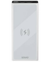  Savio BA-06 10000 mAh White Wireless 