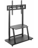  Tv Stiprinājums Gembird TV Floor Stand with Caster Wheels 