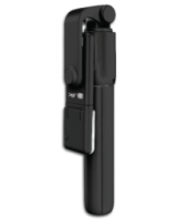  Selfie statīvs Quik QS-621 ar lampu Black 