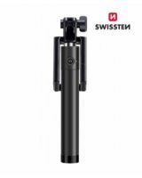  Swissten Wired Selfie Stick Black 